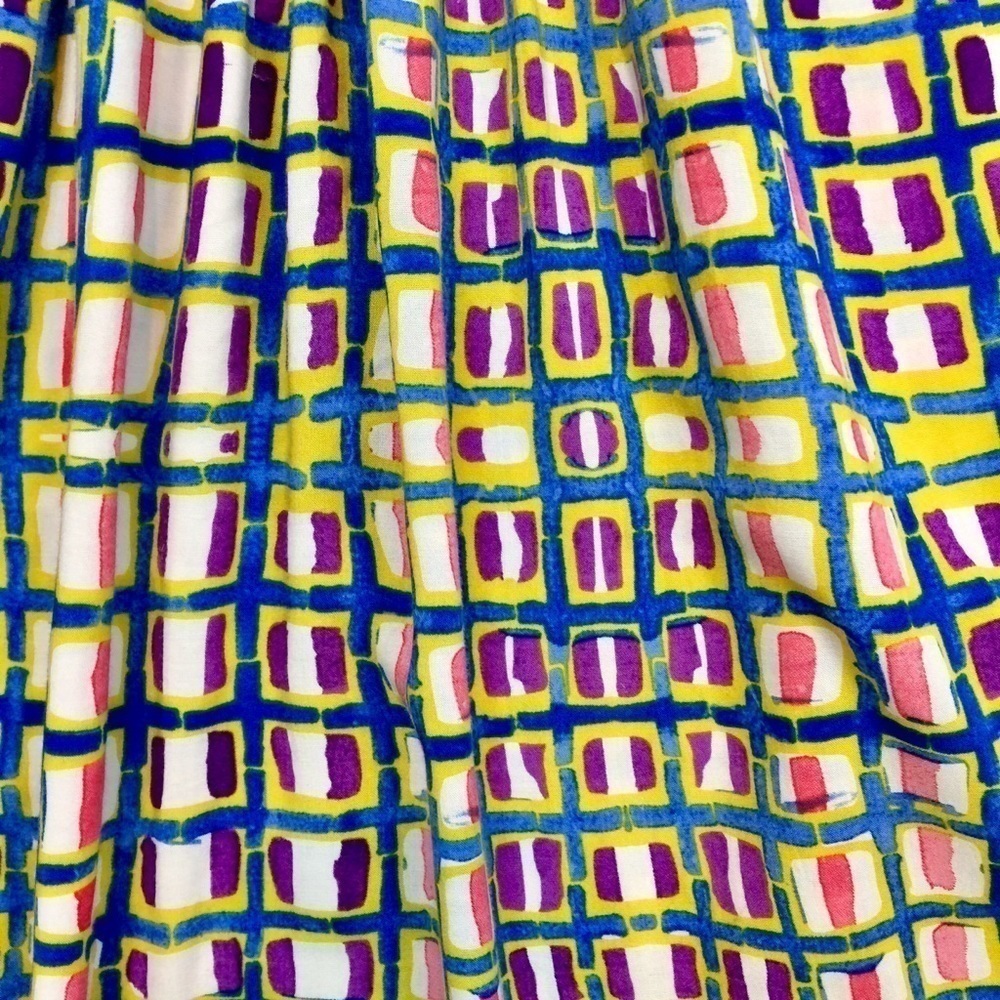 Tracy Reese Geometric Rayon Fit & Flare Dress - Picture 4 of 8